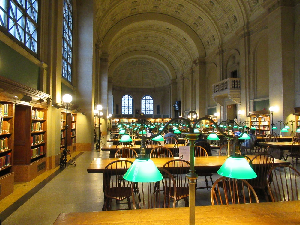 ボストン公共図書館 私の理想のライブラリー ボストン ｎｙ 25 ジャスミンｋｙｏｋｏの煩悩百貨店